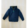Piumino bimbo double blu/verde